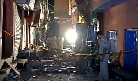 indian cooking gas cylinder explosion